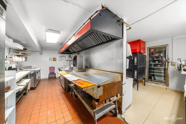 a view of a storage & utility room