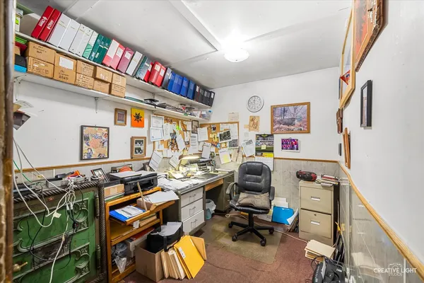 a view of swimming pool with outdoor seating