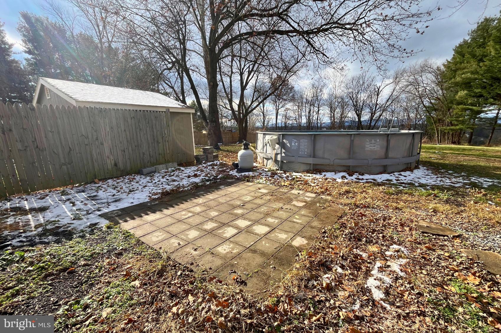 16944 Shinham Road Hagerstown, MD 21740 - Photo 25 of 29 a view of a backyard of the house