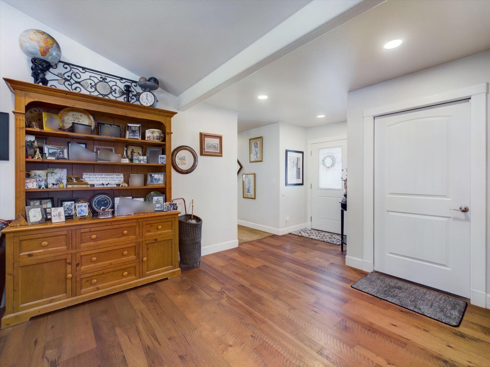 178 Grayland Heights Road Rio Dell, CA 95562 - Photo 22 of 52 a view of room with window and wooden floor