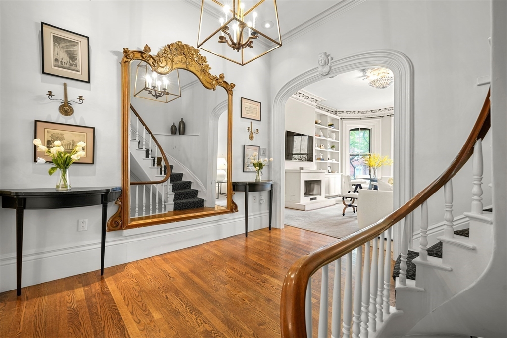 22 Rutland Square, Unit 2 Boston, MA 02118 - Photo 15 of 42 a view of entryway and hall with wooden floor
