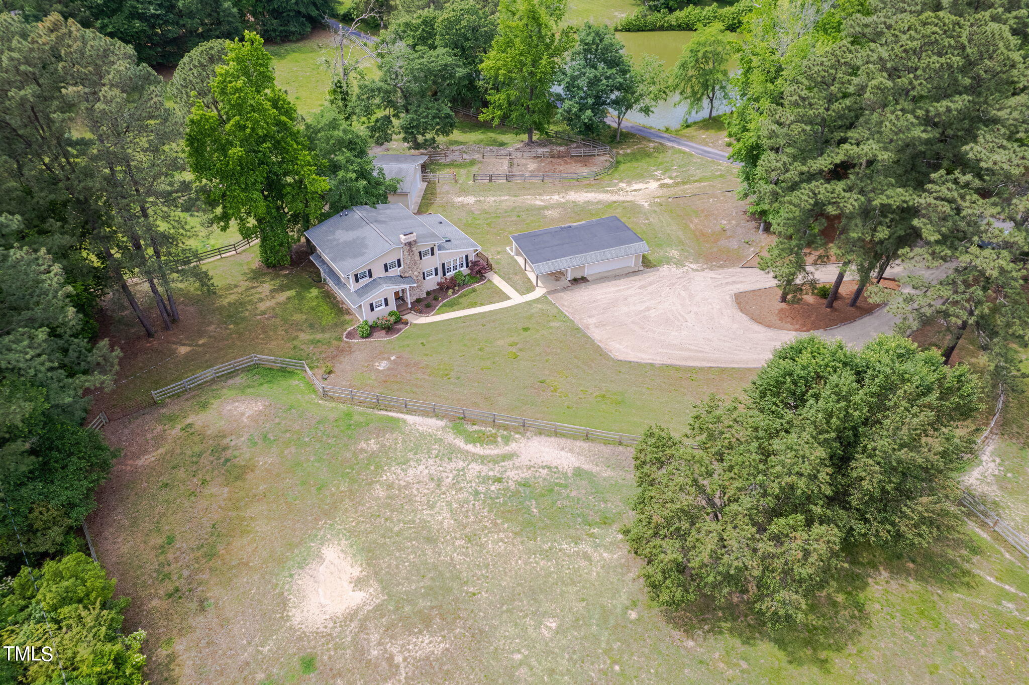 7541 Ligon Mill Road Wake Forest, NC 27587 - Photo 62 of 62 63-web-or-mls-7541 Ligon Mill-aerial-6