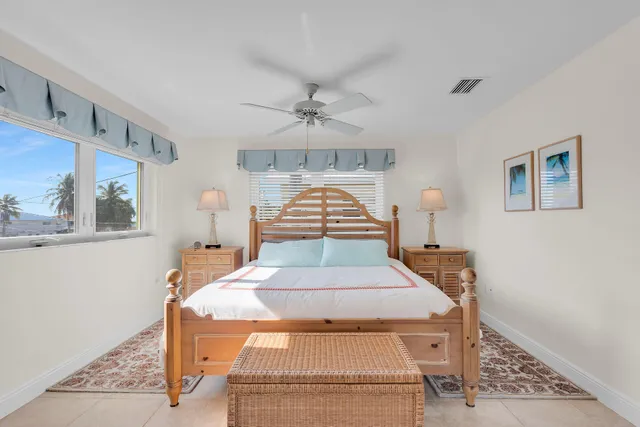 a room with a table and chairs