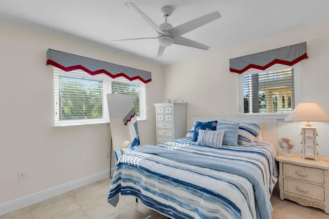 a bedroom with a bed and a closet