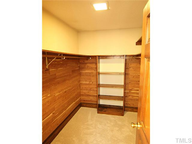 2215 Yorkgate Drive Raleigh, NC 27612 - Photo 11 of 24 The master bedroom walk-in closet is cedar lined. Other Plan