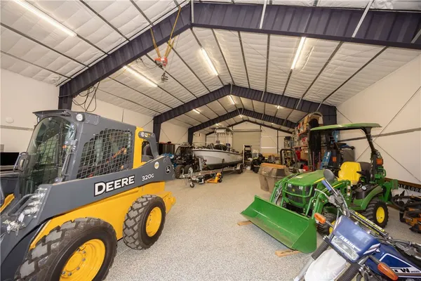 a view of car garage