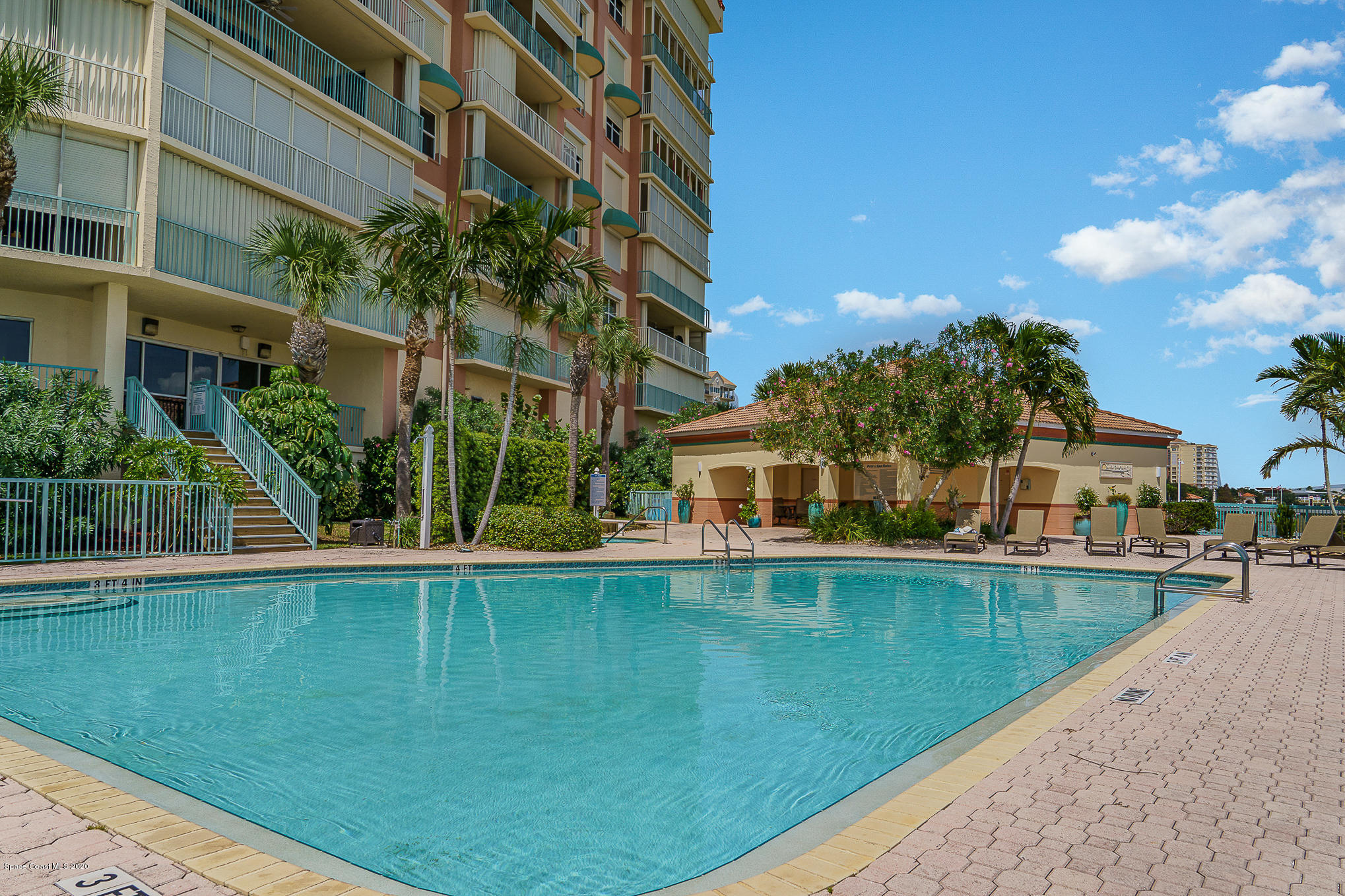 104 Riverside Drive, Unit 503 Cocoa, FL 32922 - Photo 23 of 34 Pool and Baths