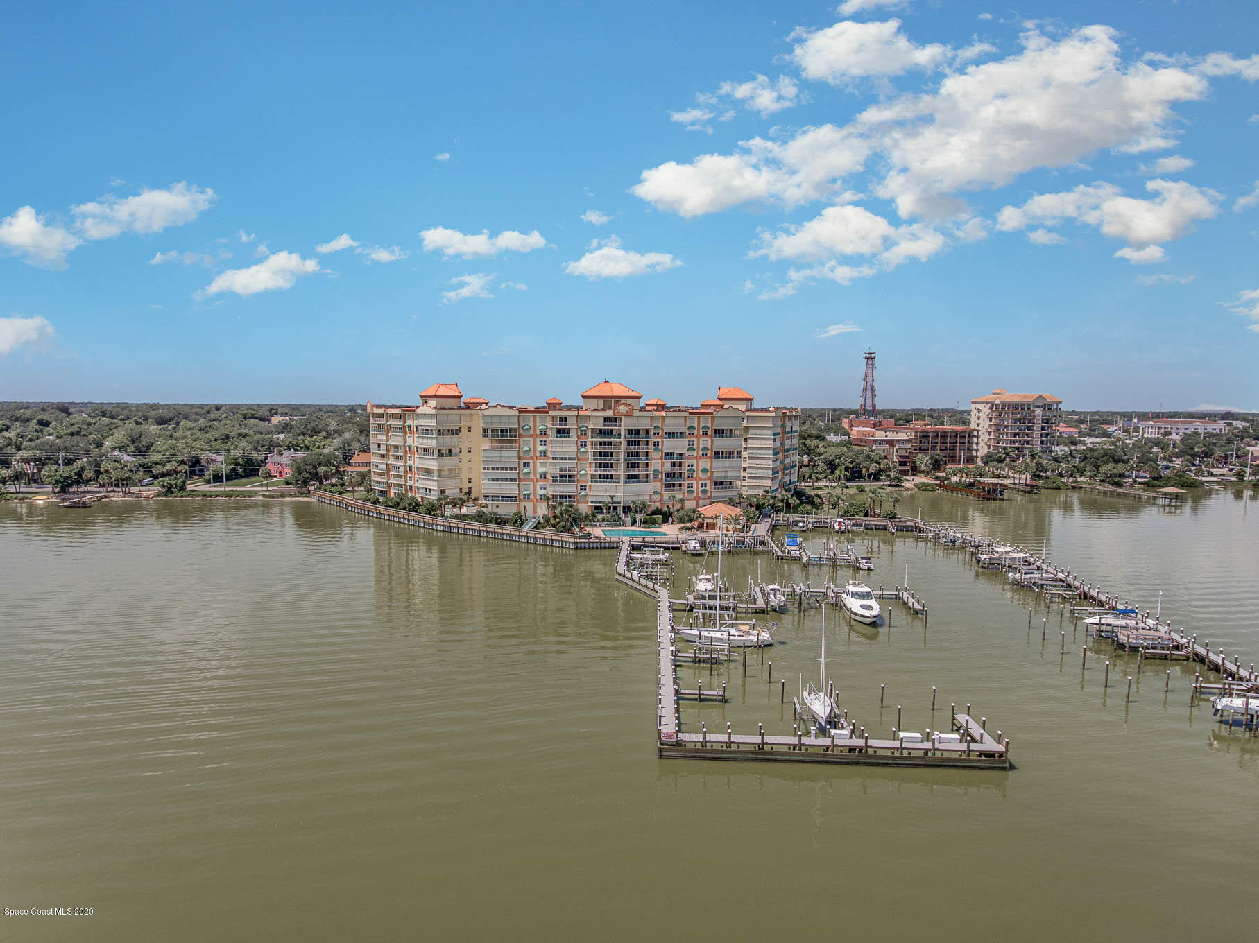 104 Riverside Drive, Unit 503 Cocoa, FL 32922 - Photo 29 of 34 Aerial