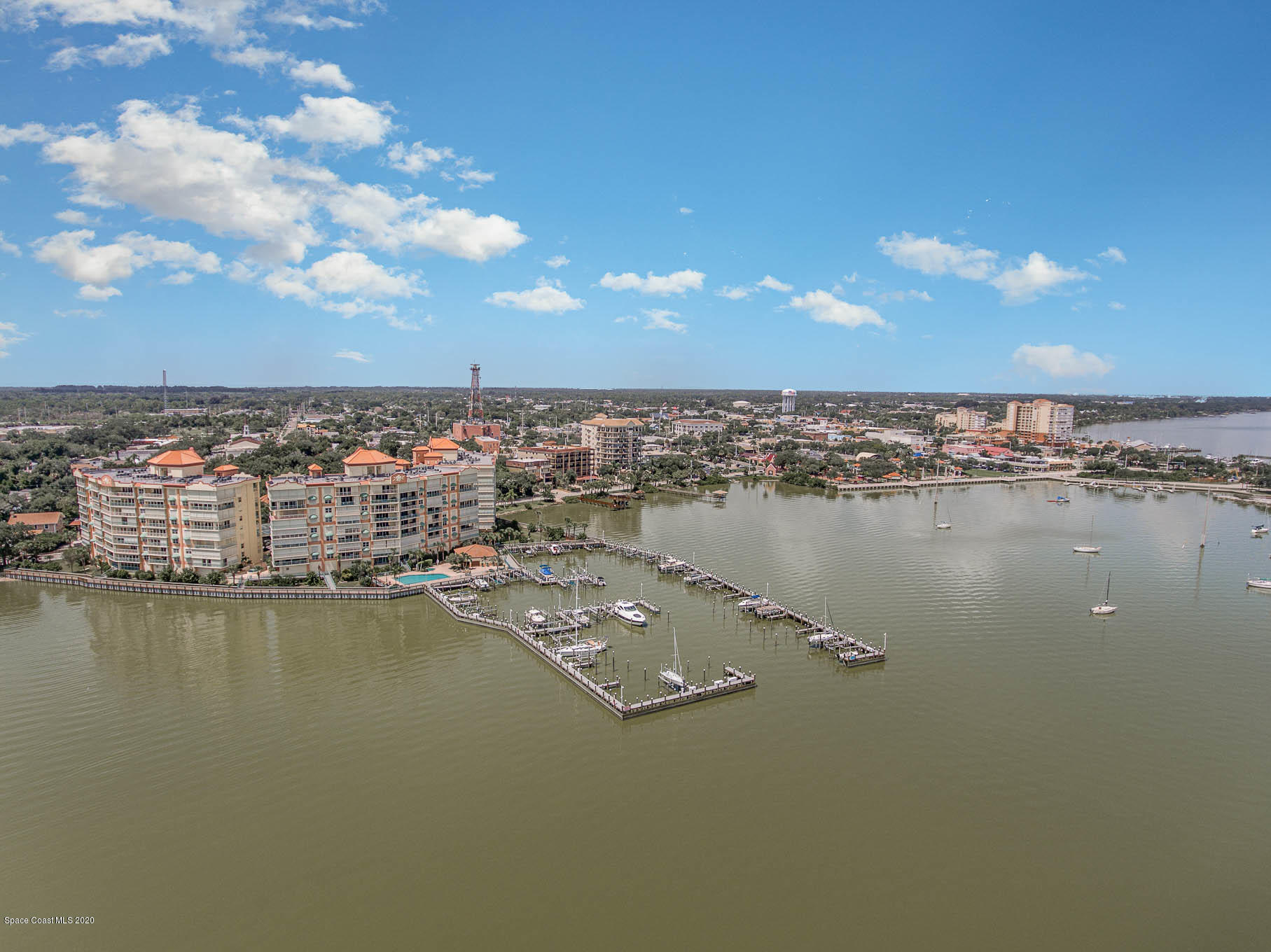 104 Riverside Drive, Unit 503 Cocoa, FL 32922 - Photo 30 of 34 Aerial