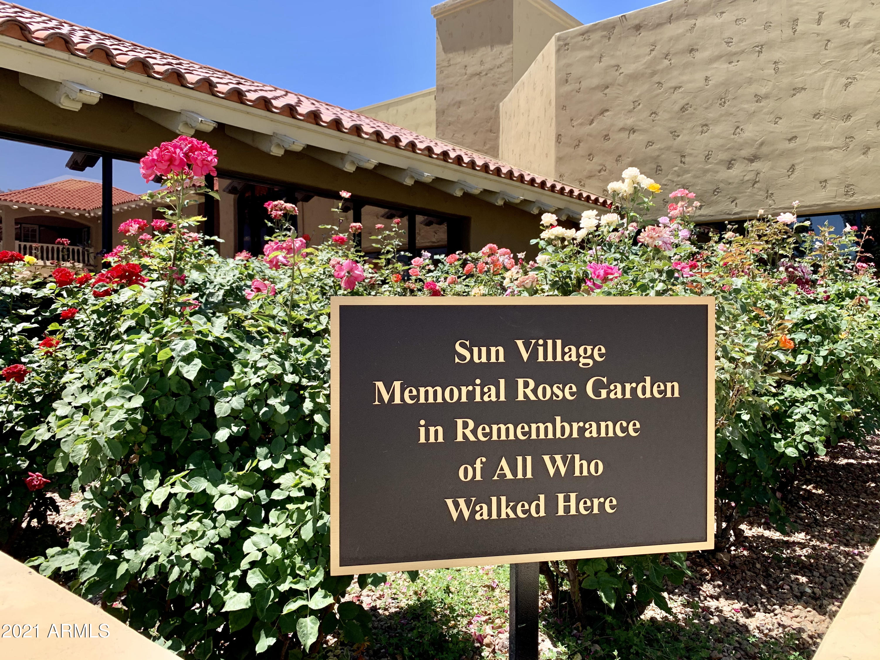14300 West Bell Road, Unit 70 Surprise, AZ 85374 - Photo 27 of 39 Sun Village Memorial Rose Garden