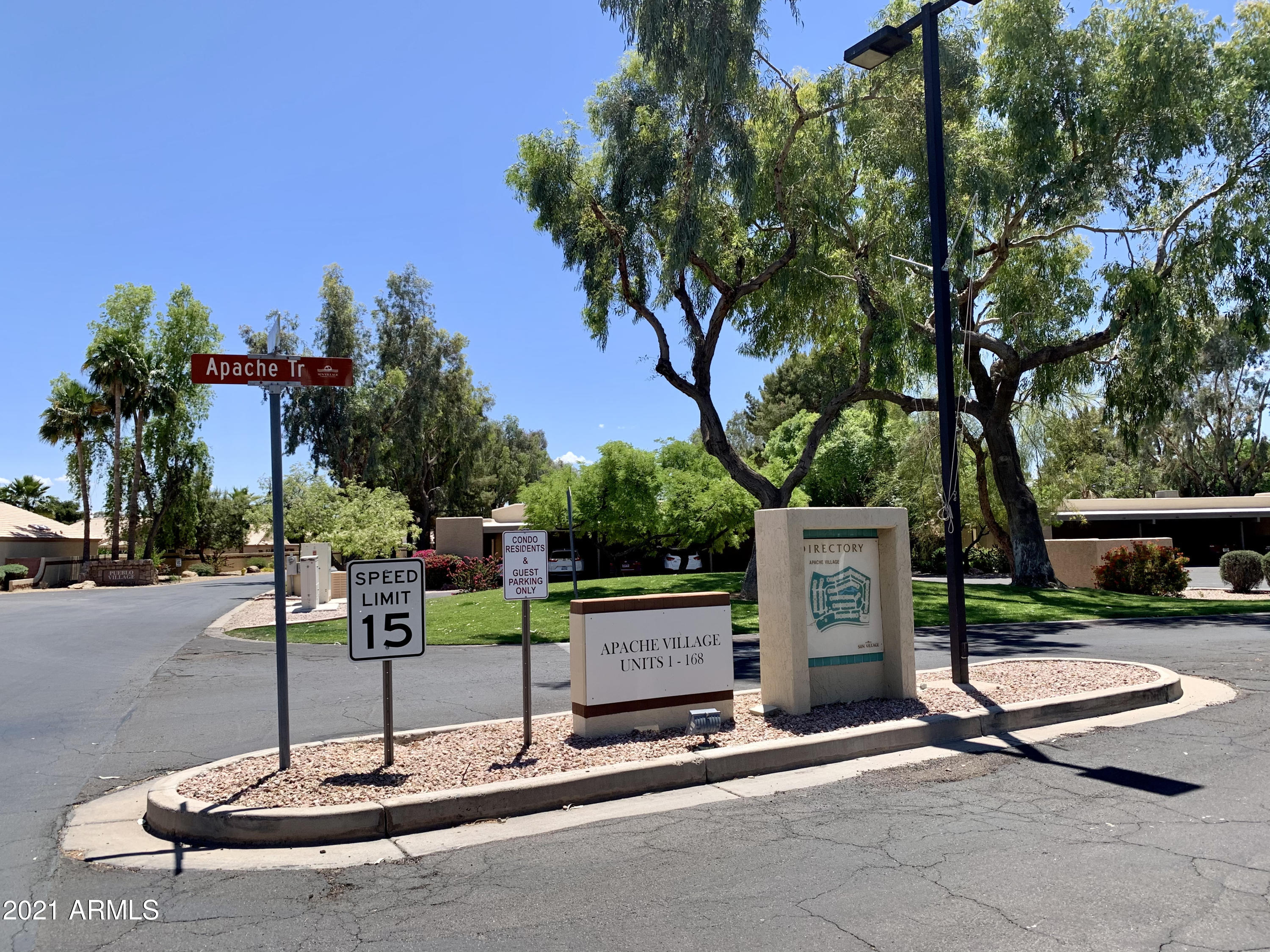 14300 West Bell Road, Unit 70 Surprise, AZ 85374 - Photo 34 of 39 Apache Village entrance from 141st Ave