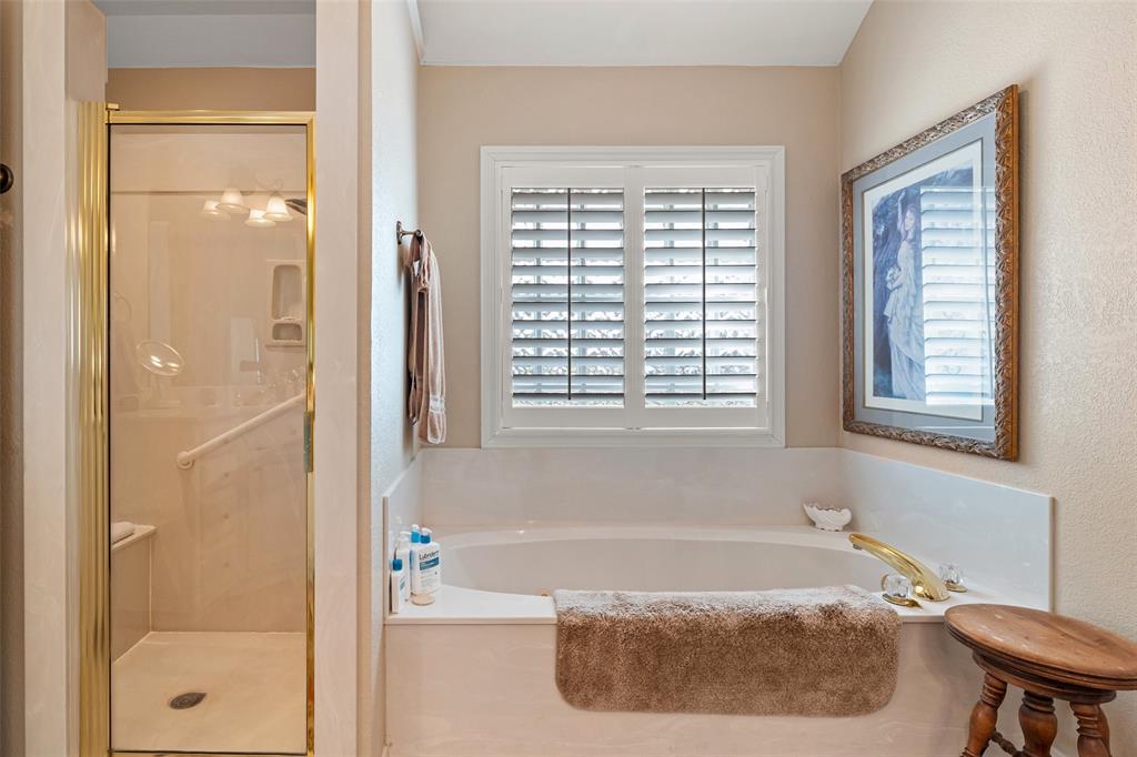 8913 Brierfield Road Granbury, TX 76049 - Photo 25 of 40 a bath tub sitting next to a window