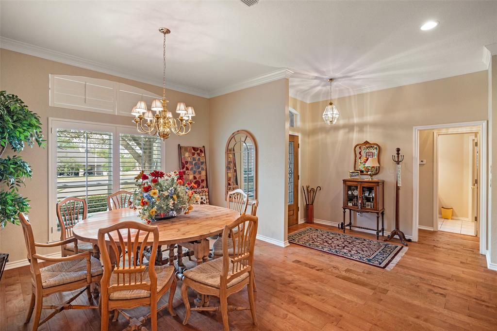 8913 Brierfield Road Granbury, TX 76049 - Photo 9 of 40 a view of a dining room with furniture window and outside view
