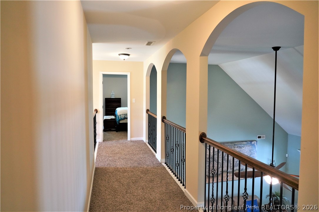 930 Old Vander Road Fayetteville, NC 28312 - Photo 28 of 45 a view of a hallway view with staircase