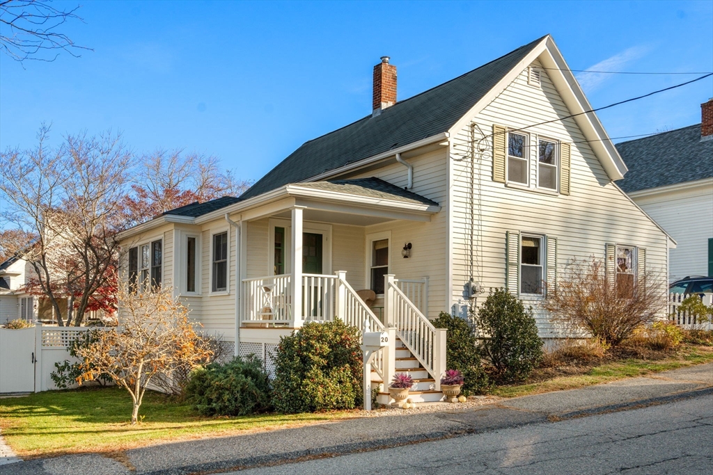 20 Haskell Street Gloucester, MA 01930 - Photo 26 of 27 a front view of a house with a yard