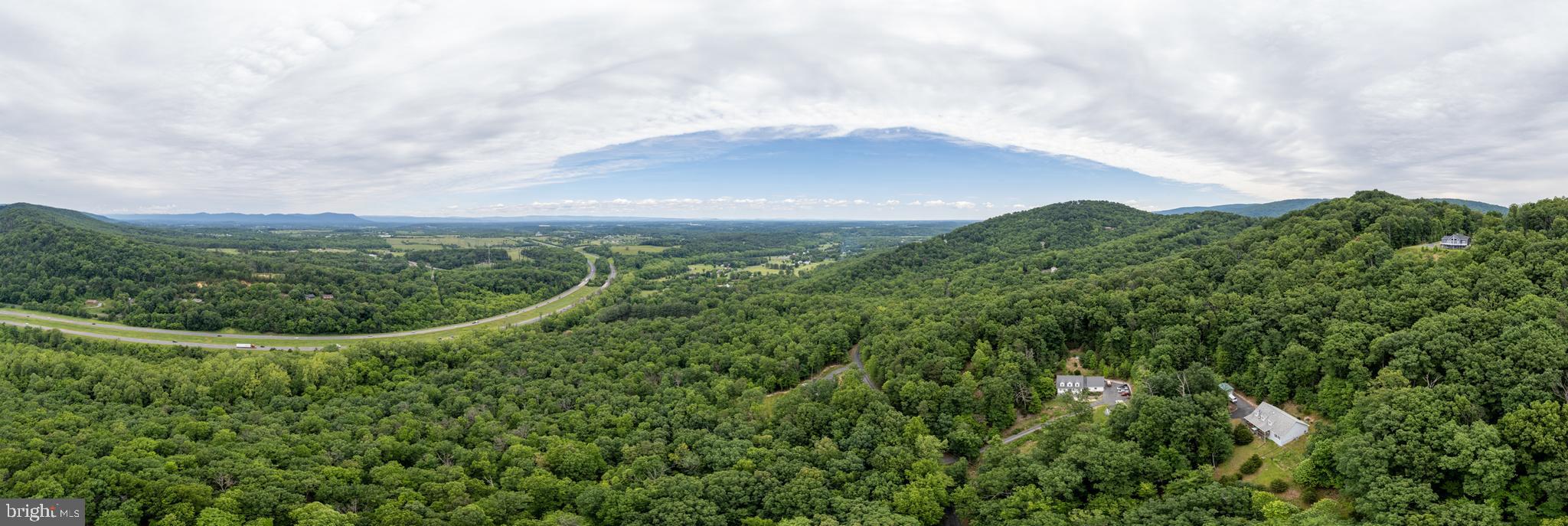 64 Brandy Road Front Royal, VA 22630 - Photo 15 of 17 Aerial showing lot and Hwy in the distance