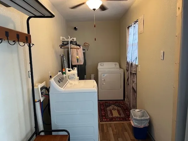 a view of water heater room