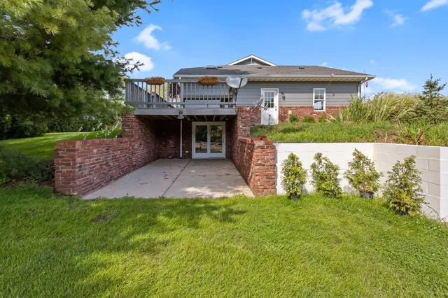 a view of a house with a garden