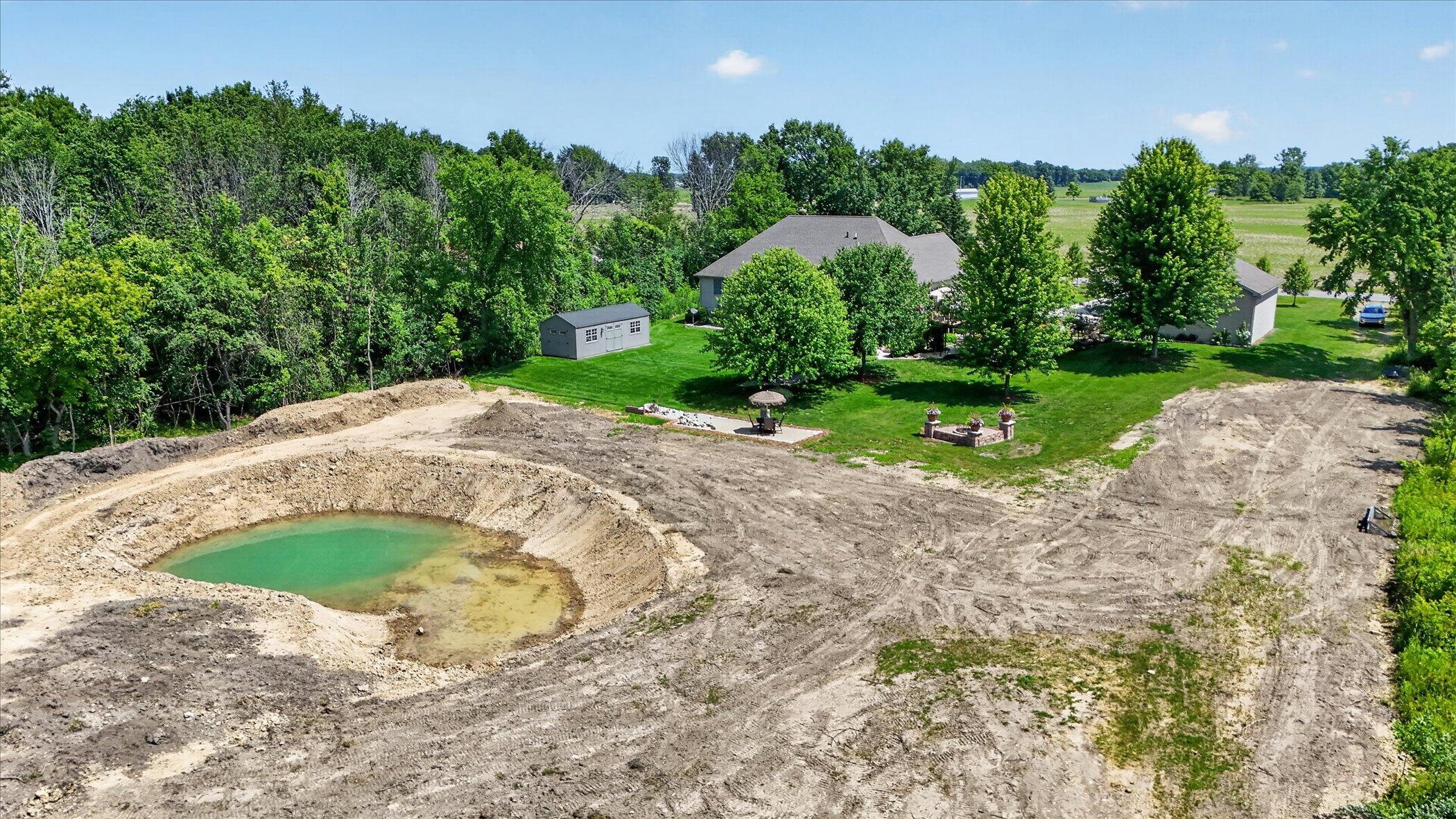 325 Priest Road Owosso, MI 48867 - Photo 73 of 86 New Pond Renovation