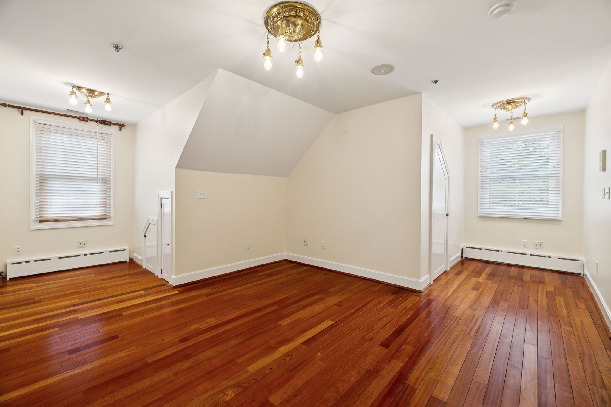 1374 Peter Pond Road Ashland City, TN 37015 - Photo 30 of 94 an empty room with wooden floor and windows