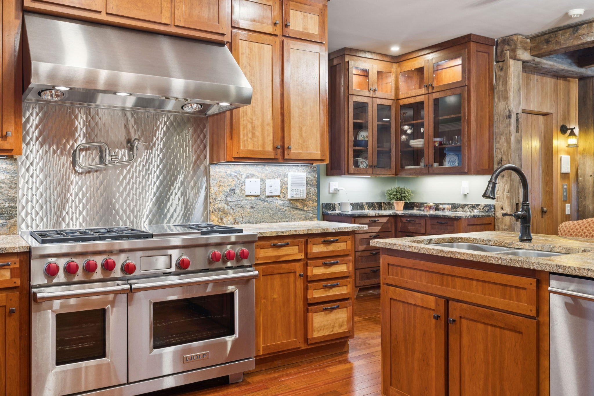 1374 Peter Pond Road Ashland City, TN 37015 - Photo 9 of 94 a kitchen with stainless steel appliances a stove and a sink