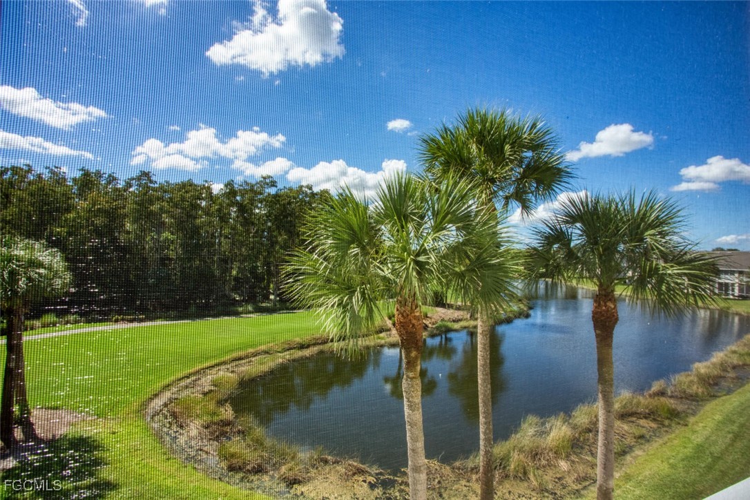 10461 Washingtonia Palm Way, Unit 3435 Fort Myers, FL 33966 - Photo 14 of 36 a view of a garden