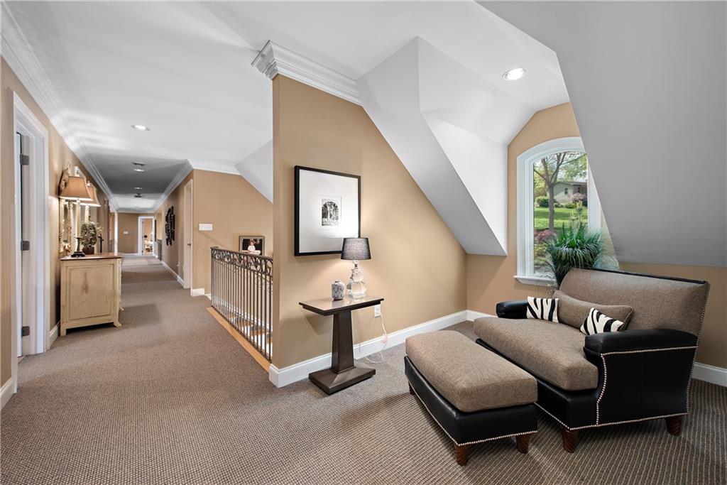 1706 Hastings Mill Road Pittsburgh, PA 15241 - Photo 15 of 25 a bedroom with furniture and a large window