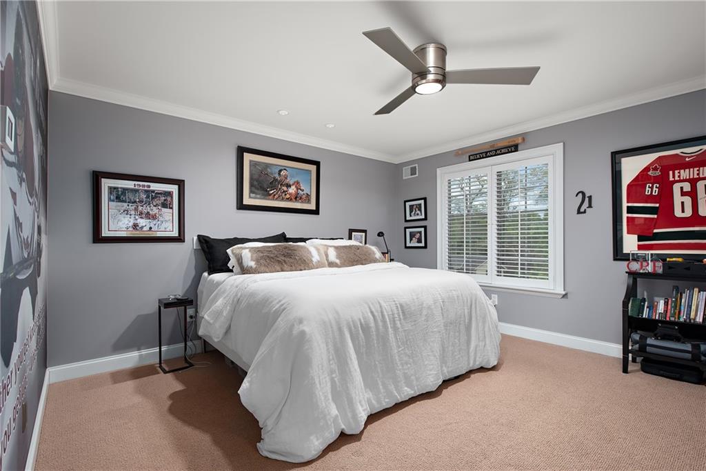 1706 Hastings Mill Road Pittsburgh, PA 15241 - Photo 16 of 25 a spacious bedroom with a bed and a table