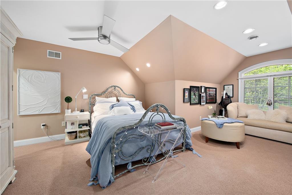 1706 Hastings Mill Road Pittsburgh, PA 15241 - Photo 17 of 25 a spacious bedroom with a bed and large windows