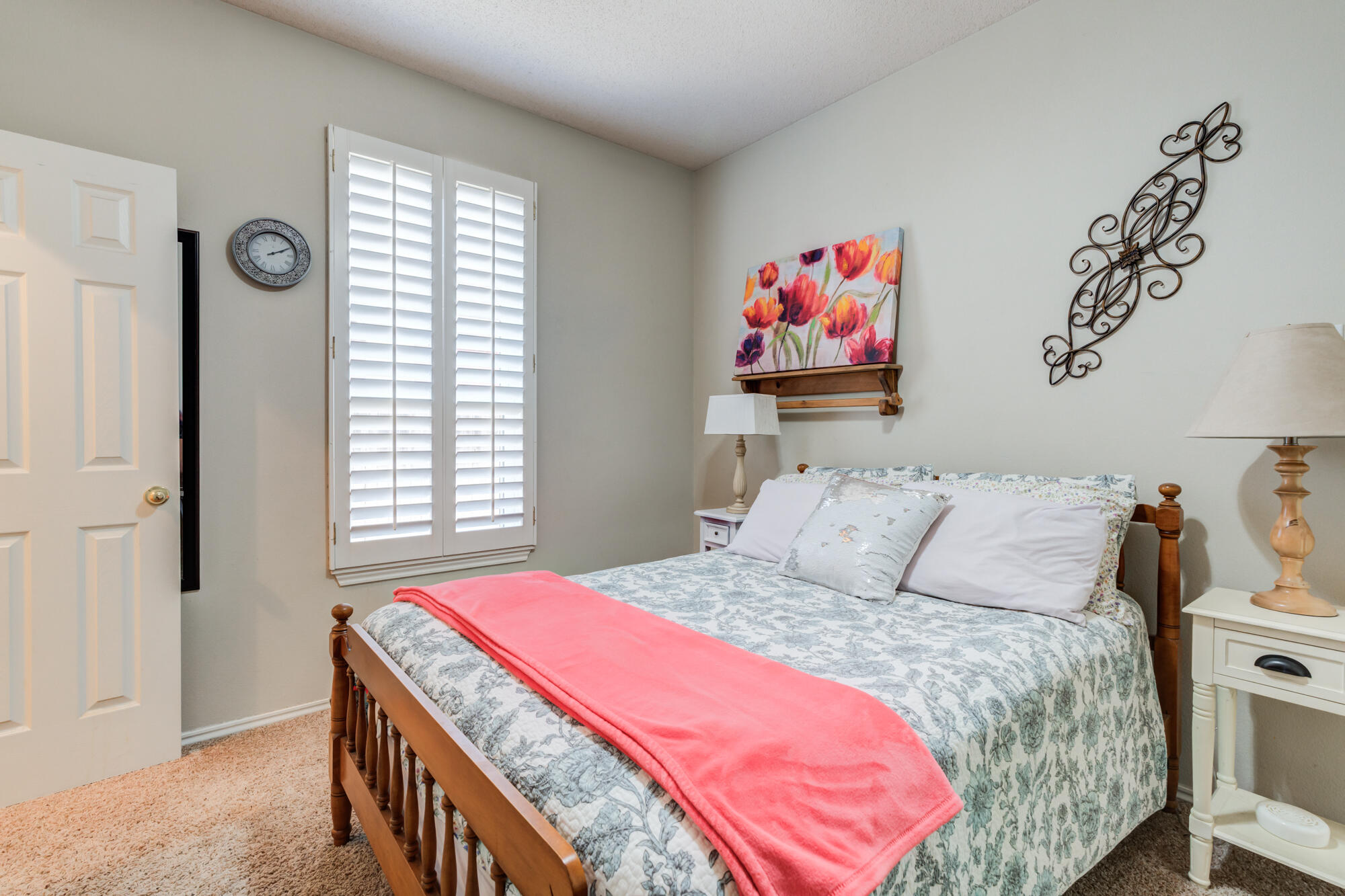 6310 8th Street Lubbock, TX 79416 - Photo 40 of 45 a bedroom with a bed and a window