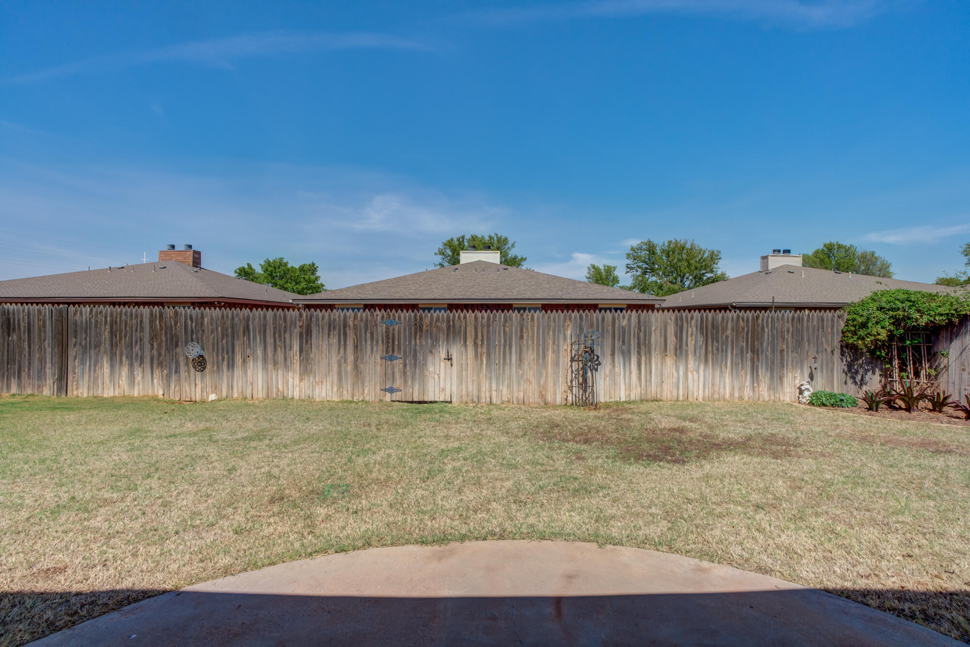 6310 8th Street Lubbock, TX 79416 - Photo 43 of 45 a view of a backyard