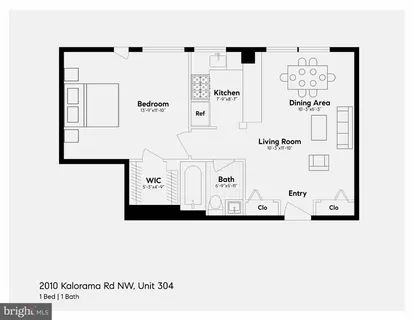 $409,900 | 2010 Kalorama Road Northwest, Unit 304, Washington, DC 20009