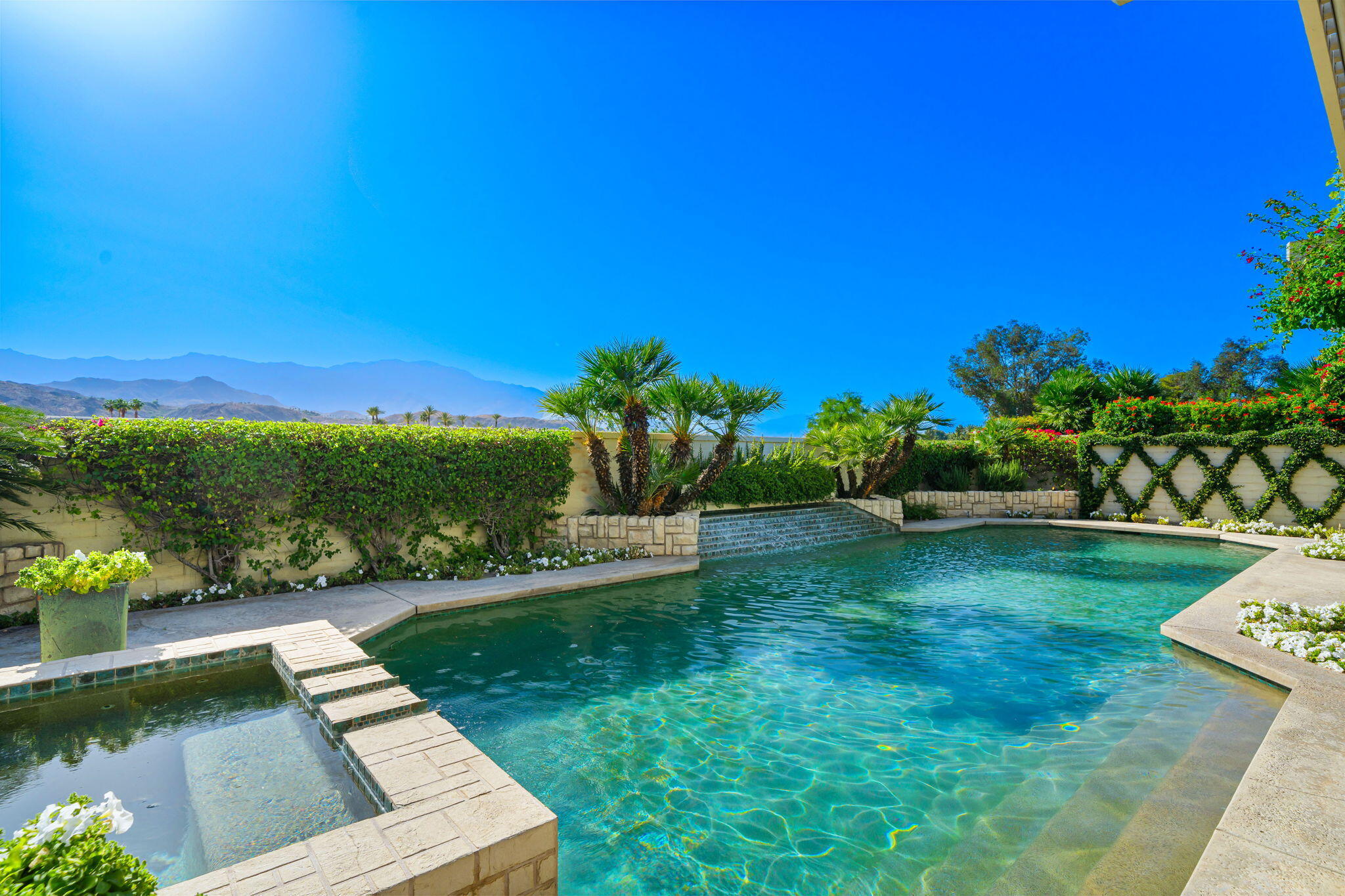 74 Mayfair Drive Rancho Mirage, CA 92270 - Photo 15 of 64 Great size salt water pool & spa