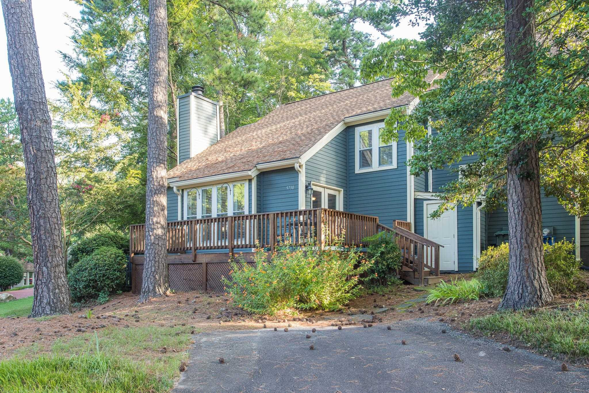 5730 Sentinel Drive Raleigh, NC 27609 - Photo 29 of 29 Exterior Yard and Private Parking Space