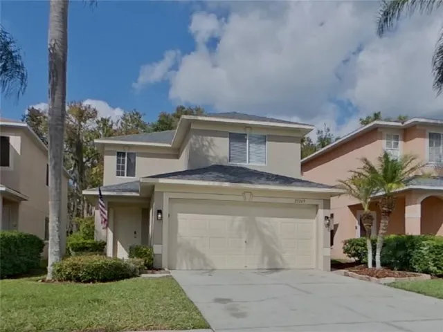 front view of house with a yard