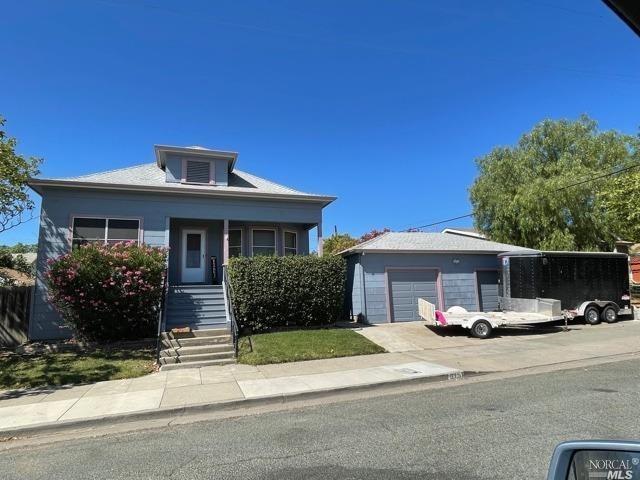 615 Montezuma Street Rio Vista, CA 94571 - Photo 1 of 1 Large 1916 home on double lot, detached 2 car garage