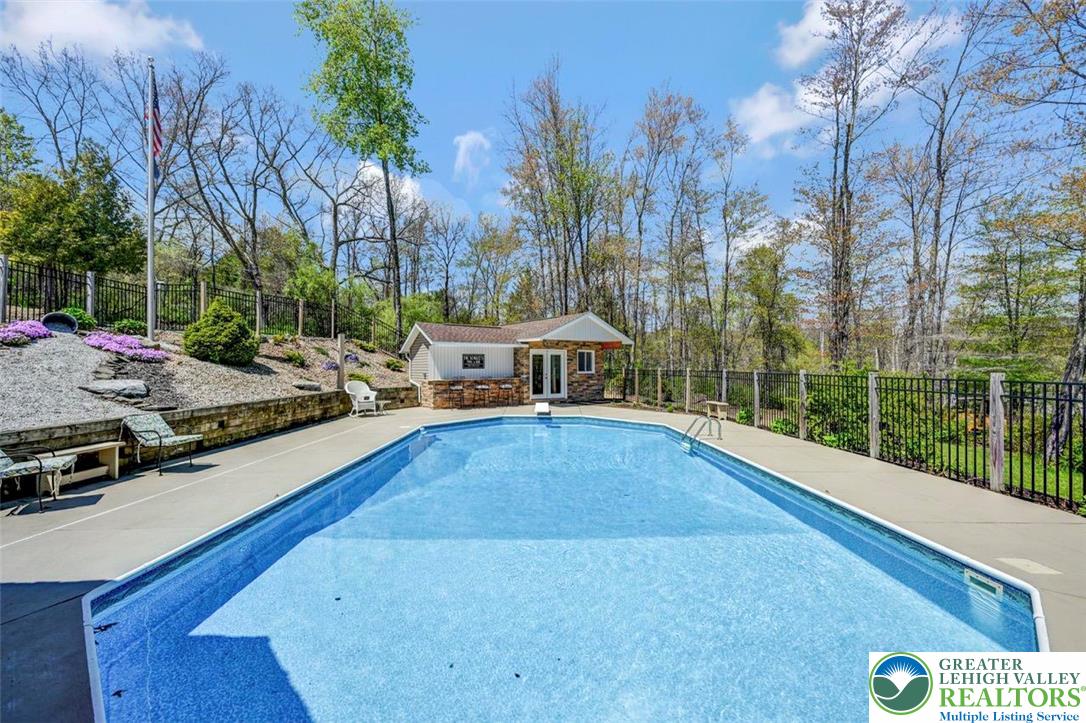 1284 Burger Hollow Road Effort, PA 18330 - Photo 83 of 100 Pool 40' x 20' w/ Diving Board