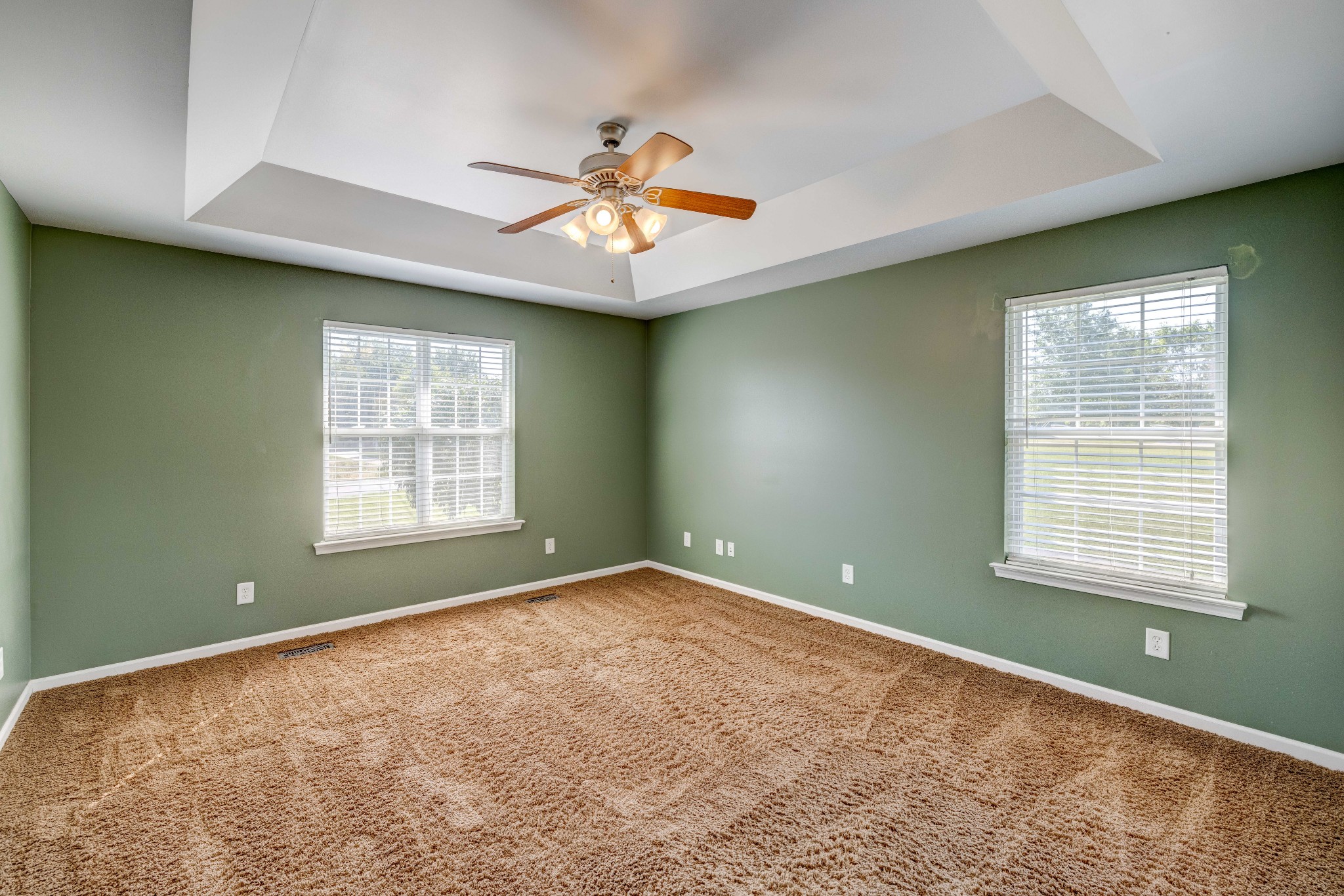 582 Cedar Grove Road Lebanon, TN 37087 - Photo 17 of 47 an empty room with windows and fan