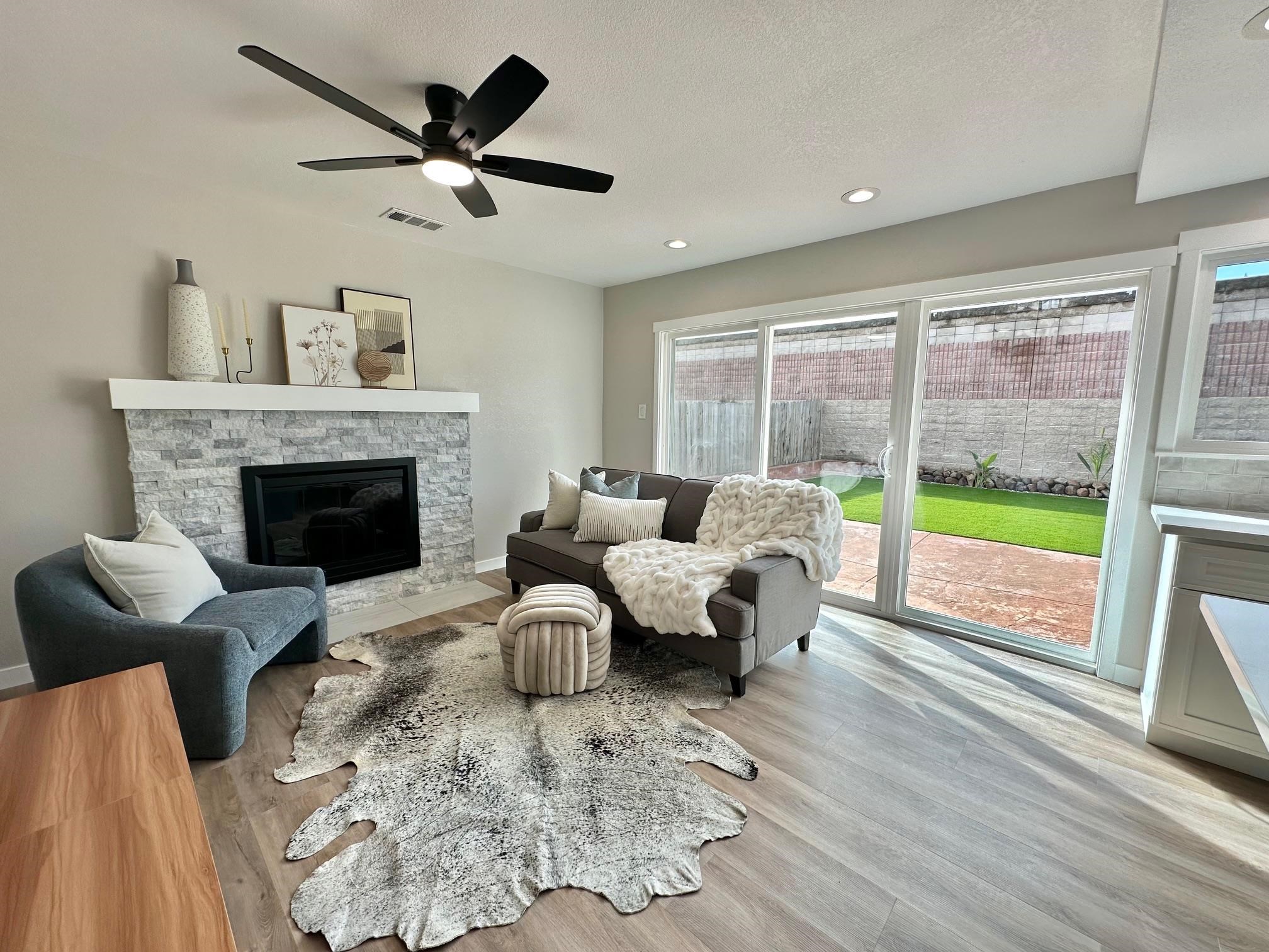 225 Kent Place San Ramon, CA 94583 - Photo 11 of 32 a living room with furniture and a fireplace