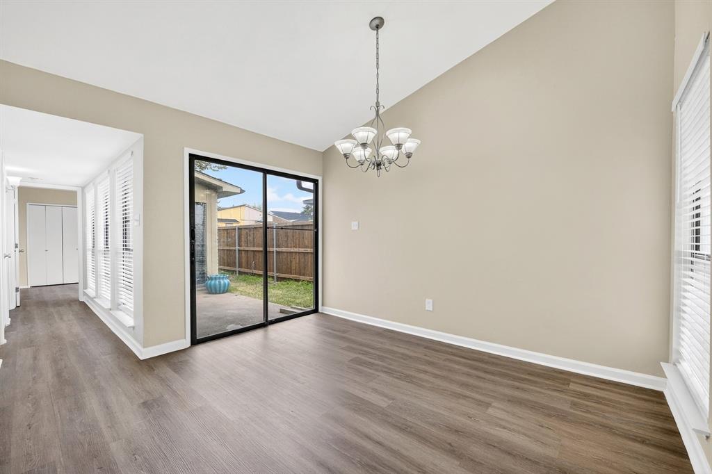 6018 McAfee Drive The Colony, TX 75056 - Photo 9 of 28 a view of a livingroom with wooden floor