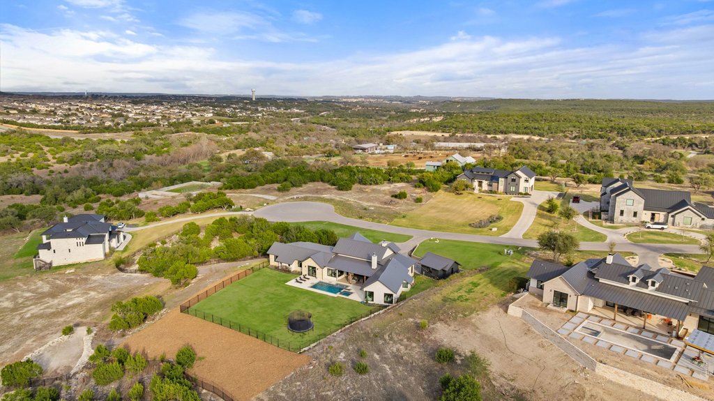 6316 Caudill Lane Austin, TX 78738 - Photo 34 of 40 an aerial view of residential houses with outdoor space