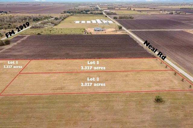 $169,999 | Lot 3 Neal Road, Beasley, TX 77417