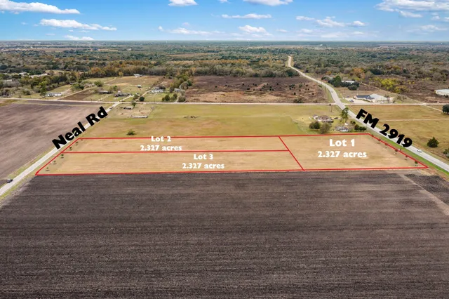 $169,999 | Lot 3 Neal Road, Beasley, TX 77417