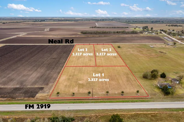 $169,999 | Lot 3 Neal Road, Beasley, TX 77417