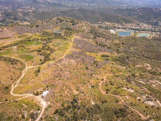 a view of a city with a mountain