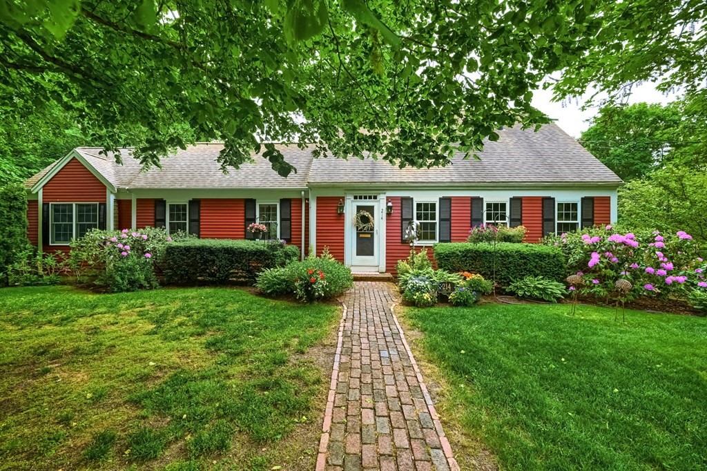 214 Park Avenue Barnstable, MA 02632 - Photo 3 of 42 a front view of a house with garden