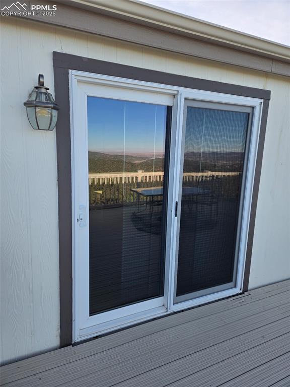 33171 Elk Park Road Trinidad, CO 81082 - Photo 11 of 21 a glass entrance door of a house