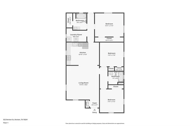 $269,000 | 522 Denton Street, Denton, TX 76201
