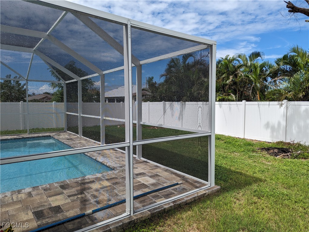 2311 Southwest 16th Terrace Cape Coral, FL 33991 - Photo 5 of 23 a view of a backyard