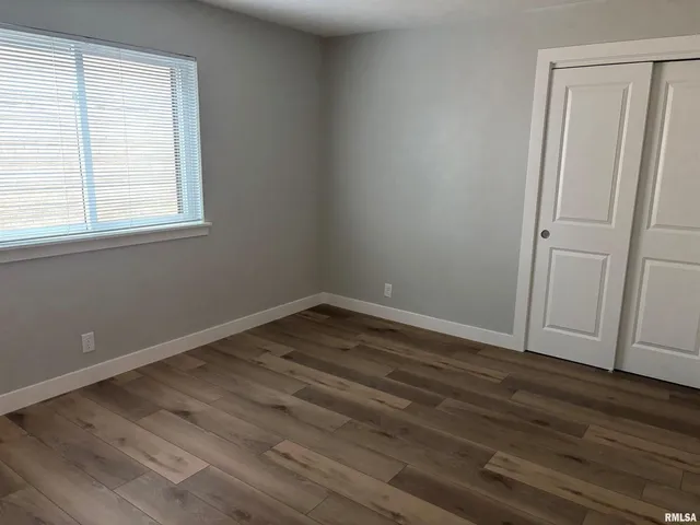 wooden floor in an empty room